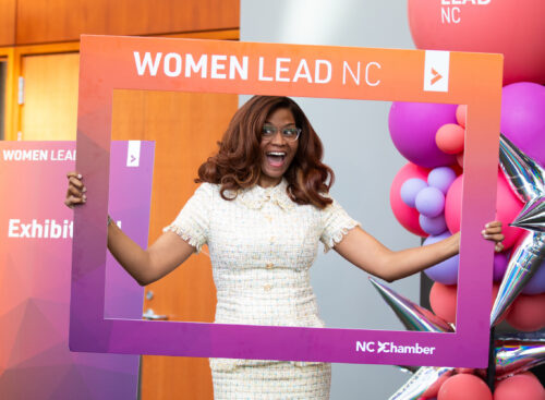 Woman at WLNC